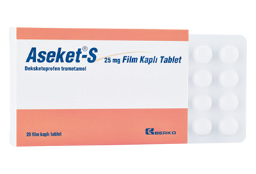 ASEKET-S 25 MG FILM KAPLI TABLET (20 TABLET)